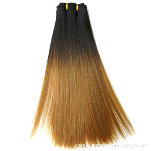 100% Human Hair Extension, Silky Straight Weave